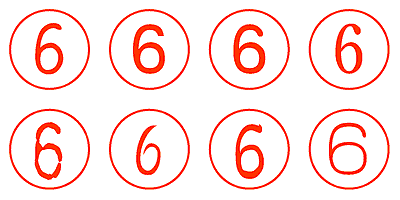 ６ - シャチハタ