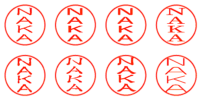 ＮＡＫＡ - シャチハタ