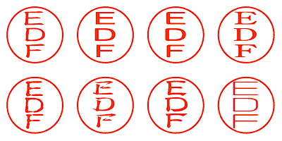 EDF - シャチハタ