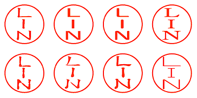 LIN - シャチハタ