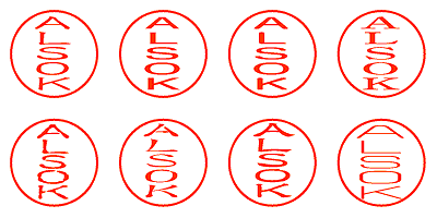 ＡＬＳＯＫ - シャチハタ