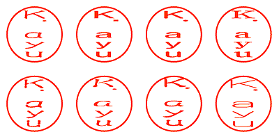 Ｋ．ａｙｕ - シャチハタ