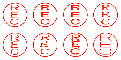 REC - シャチハタ